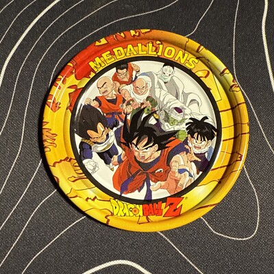 Dragon Ball Z Irwin DBZ Action Figure Metal Medallions #16 Z Fighters