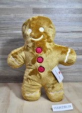Gingerbread Man Pillow Plush Target Bullseye Playground Brown NWT Christmas 2023