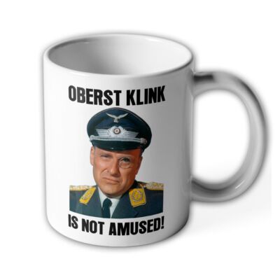 Tasse Oberst KLINK is not amused ein Käfig voller Helden Hogans STALAG 13 #43211