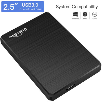 2.5'' External Hard Drive 1TB 2TB 3TB 4TB Portable Hard Disks Memory Case USB 3.0