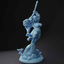 Thitania the Goliath Barbarian Fantasy Miniature  DnD Tabletop RPGs Twin Goddess