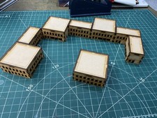Epic 40k scenery Low Rise 8 Buildings for  Adeptus Titanicus/Legions Imperialis