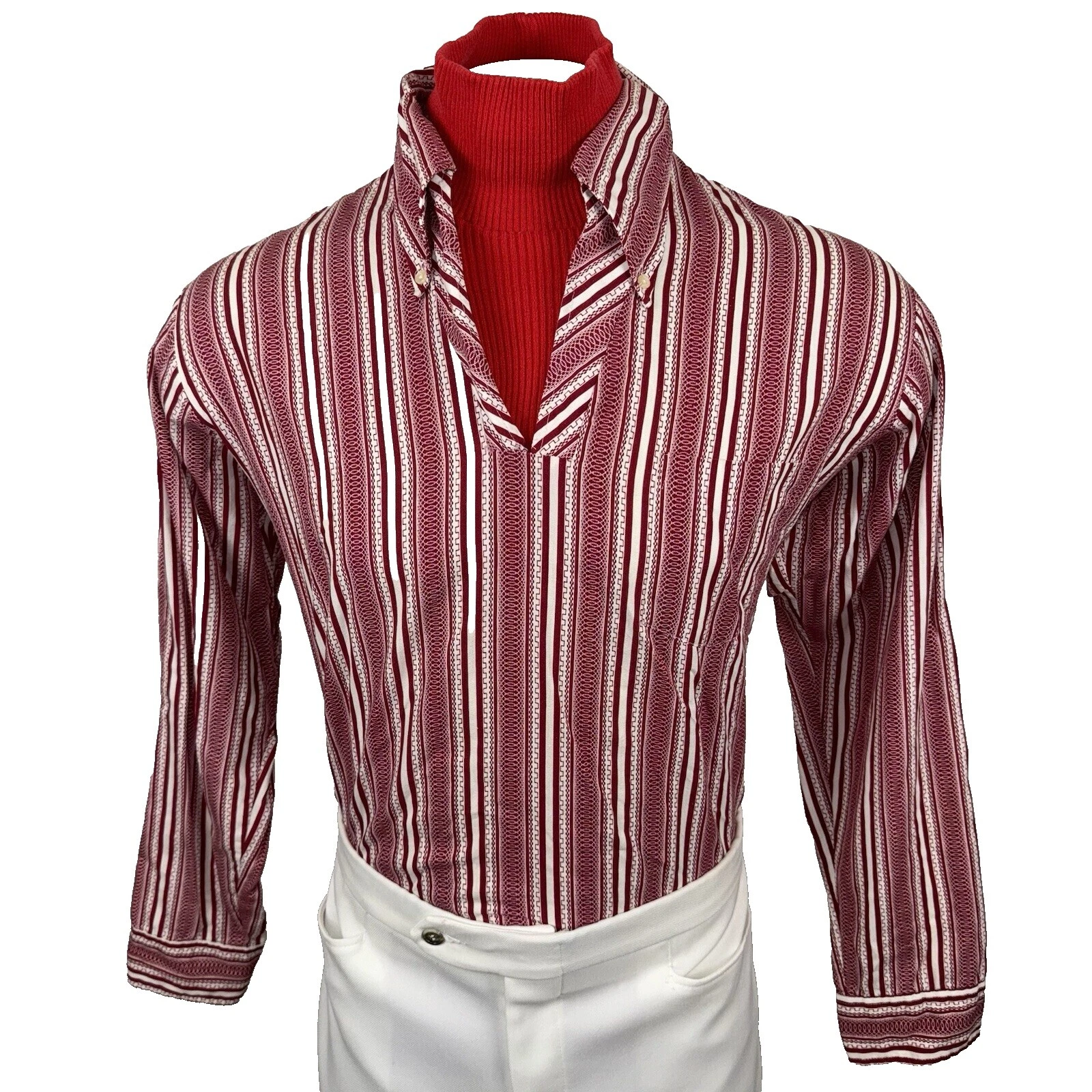 Algodón Clubwear Vintage Casual Shirts for Men