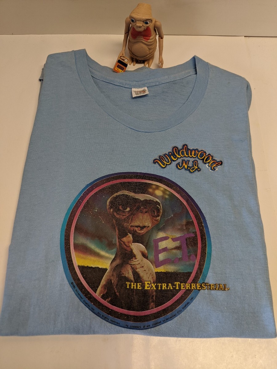 Vintage 80s E.T. THE EXTRA-TERRESTRIAL T SHIRT XL with bonus