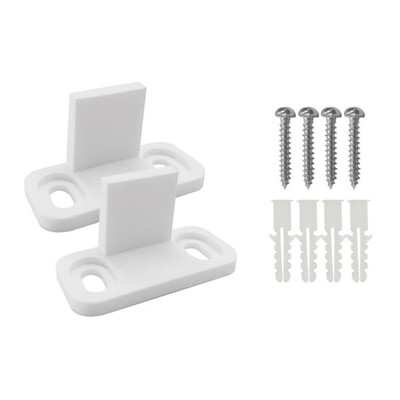 2pcs Sliding Barn Door Floor Guide Adjustable Stay Roller For Bottom Of Sliding