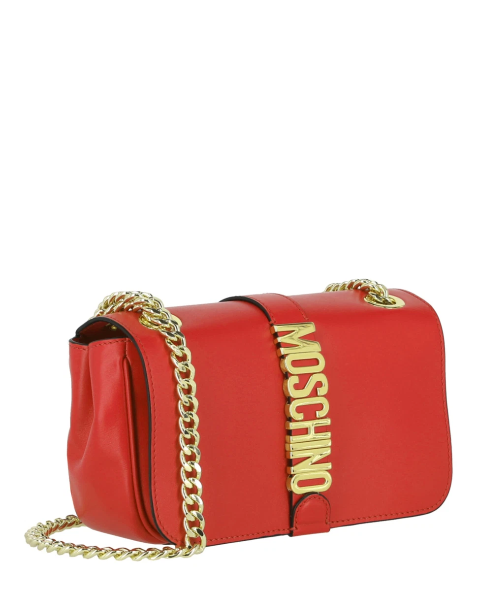 Moschino shoulder bag with logo hot sale