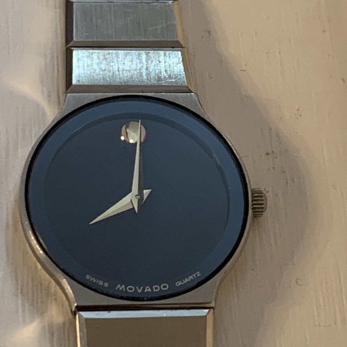 MOVADO MUSEUM WATCH 84-40-881 1341968 ULTRA THIN BLACK DIAL MOVADO MUSEUM WATCH 84-40-881 1341968 ULTRA THIN BLACK DIAL
