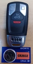 Genuine OEM 2014-2022 4 Btn Audi Smart Key Remote Fob  4M0.959.754.CDR  IYZ-AK1A