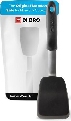DI ORO Egg Spatula - Silicone Turner Spatula for Cooking - Spatula for Nonsti...