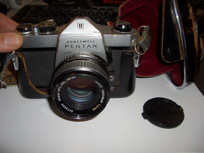 Spiegelreflexkamera Pentax Honywell SP 1000 + SMC Takumar 1:2/55