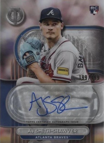 AJ SMITH-SHAWVER AUTO Rookie 2024 Topps Big League Opening Act