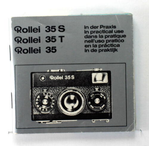 Rollei 35, 35S, 35T Original Handbuch in 6 Sprachen - Bild 1 von 1