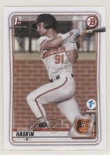 2020 Bowman Draft 1st Edition Hudson Haskin #BD-130 x9h