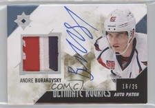 2014 Ultimate Collection Silver Spectrum 16/25 Andre Burakovsky Patch Auto 3h1