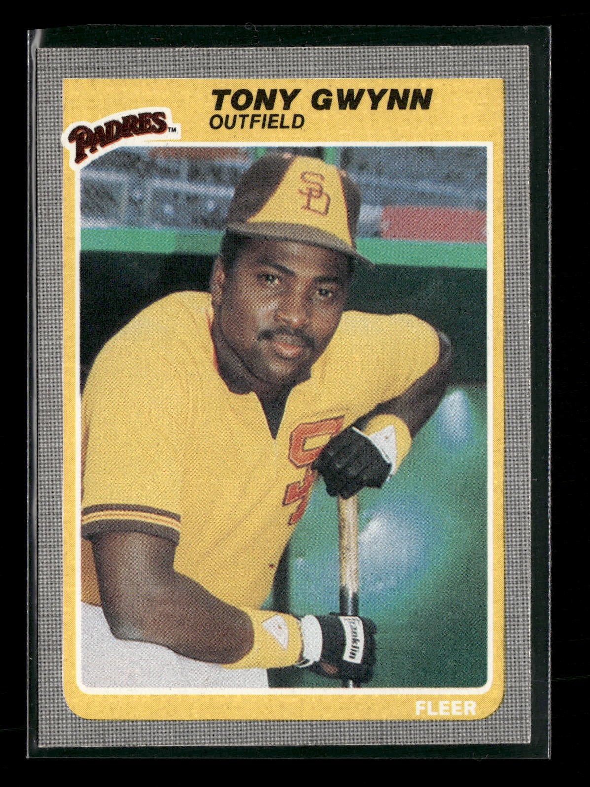 1985 Fleer #34 Tony Gwynn San Diego Padres
