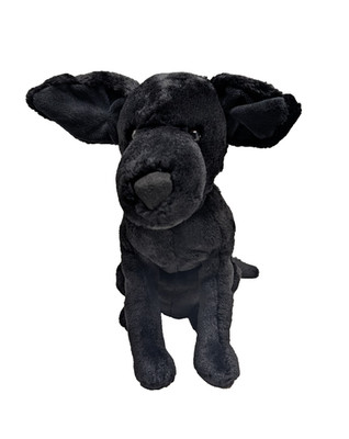 Jellycat Pippa Plush Black Labrador Lab Puppy Dog Sitting London Store Toy 11''