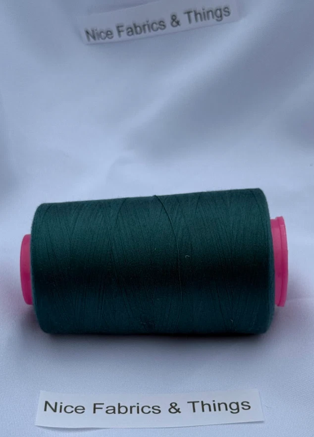 50 Spools -Turquoise AX516 Multi Purpose Sewing Thread - Image 2 of 3