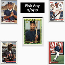 Garrett Anderson Pick Any MLB Baseball Cards – Angels Outfielder Pick Any