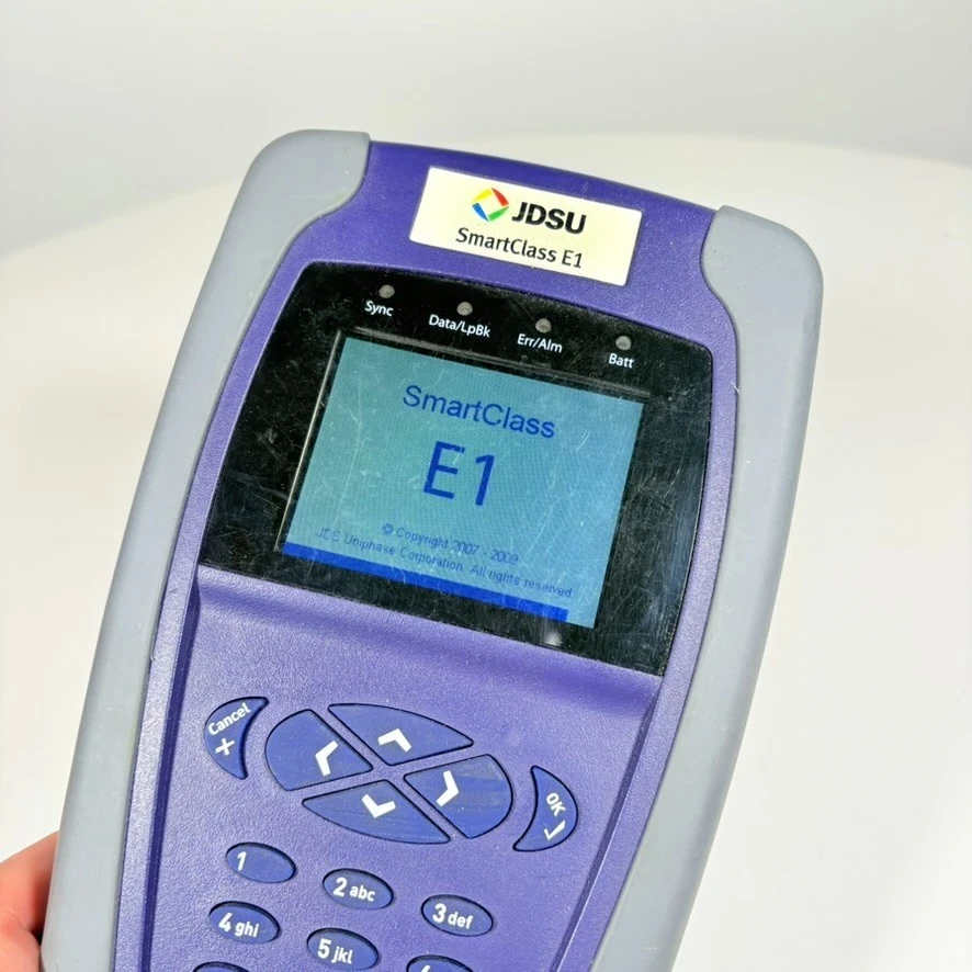 JDSU Smartclass E1 Datacom Handheld Kommunikation Prüfgerät - Bild 3 von 4