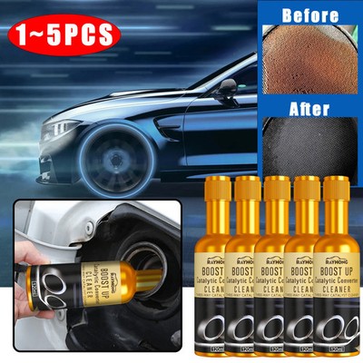 5pcs 120ml Car Catalytic Converter Cleaner for Engine Performance