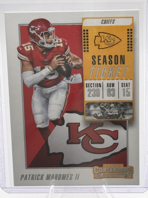 2018 Panini Contenders - Patrick Mahomes II #51