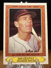 1985 Topps Woolworth All-Time Record Holders Jim Gentile #15 Baltimore Orioles