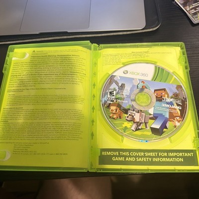 Minecraft (Microsoft Xbox 360, 2013) No Manual