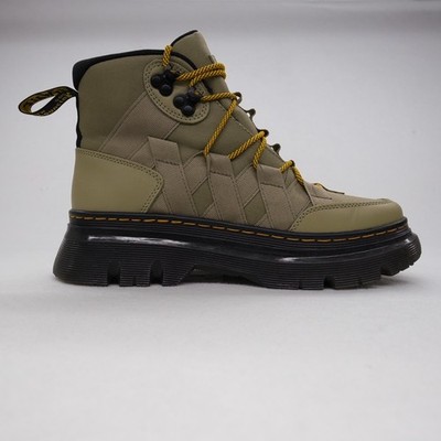 Dr. Martens‎ Boury Nylon & Leather Men\'s Boots Olive Green Size M 8 / L 9 Dr. Martens Boury Nylon & Leather Men main image 3