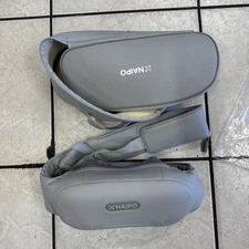 Naipo Gray Synthetic Leather Massager Health & Fitness Massager Shiatsu Heated