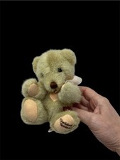 Cherished Teddies Plush Vintage Jointed Bear Dakin Peach Paws Heart 6  