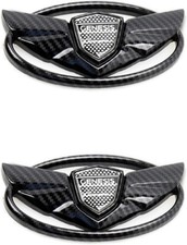 2 Pieces Fit Genesis Logo Front Trunk Stickers Emblem Badges 2010-2017 Fit G... 2 Pieces Fit Genesis Logo Front Trunk Stickers Emblem Badges 2010-2017 Fit G...