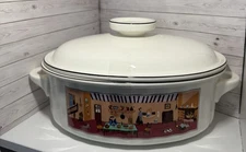Villeroy & Boch Naïf 2QT Covered Casserole Dish With Lid - Oven To Table