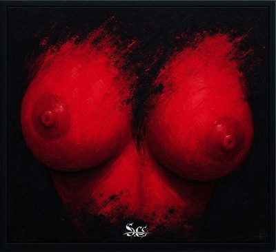 Custom Boobs Body Print