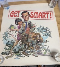NBC 1966 TV posters Set Of 3 Get Smart I Spy Bonanza Original Packaging