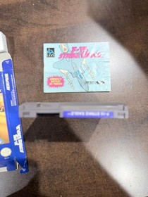 F-15 Strike Eagle Nintendo NES Complete CIB - Excellent Shape!