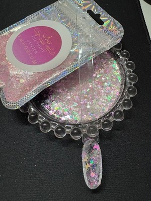 NAIL ART GLITZER NEU!! ALL OF A FLUTTER 10G HOLOGRAPHIC BAG