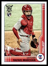 2021 Topps Big League Rafael Marchan RC RC Philadelphia Phillies #181 13151
