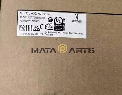 NEW Delta ASD-A2-2023-F A2 series 2KW servo driver