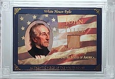 2025 POTUS A Word From The President John Tyler White House Relic #45/149 SP