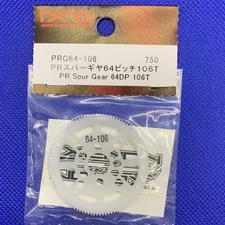 PRG64-106  XENON 64P 106T Spur Gear Made By Panaracer
