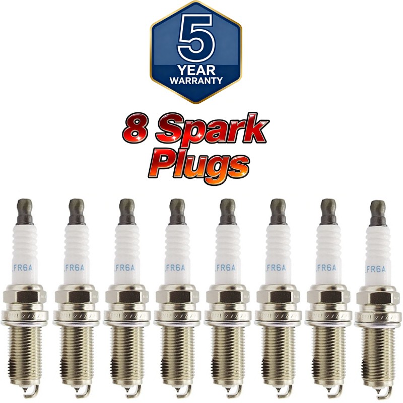 Set of 8 For 04-17 Subaru TURBO Impreza Legacy Outback 22401AA670 Spark Plugs
