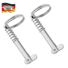 Sicherungsbolzen Marine Edelstahl 8x76mm 2 St&uuml;ck f&uuml;r Boot & Maschinenbau