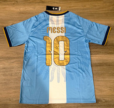 Argentina Lionel Messi #10 Soccer Jersey Men's S Blue/White