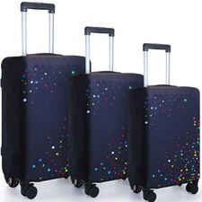 3 Pcs Luggage Cover Washable Suitcase Protector Cover Anti Scratch Case Fits ...