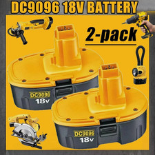 2-PACK 18V For Dewalt 18 VOLT XRP Ni-MH 5.5Ah Battery DC9099 DC9096 DC9098 NEW