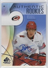 2024 Upper Deck SP Game Used Authentic Rookies Blue Bradly Nadeau #239 Auto 5d9