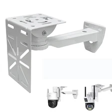 L-Shape Dome Security Camera Bracket for Wall or Ceiling Mount Installation