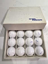 VINTAGE ST. REGIS GOLF BALL DOZEN 1960'S FOUR MINT SLEEVES IN ORIGINAL CELLO