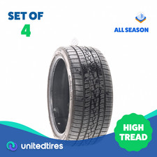 Set Of 4 Used 25535zr19 Continental Controlcontact Sport Srs Plus - 8-9.532