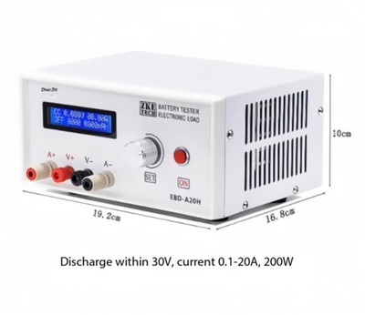 EBD-A20H Battery Capacity Tester, Electronic Load, Power Supply Tester